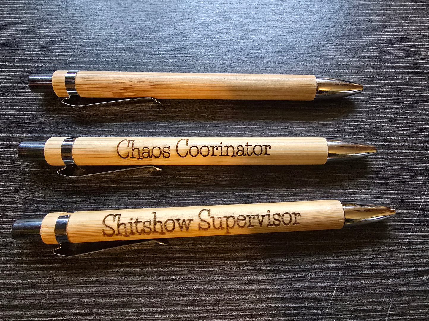 Laser Engraved Wood Pen